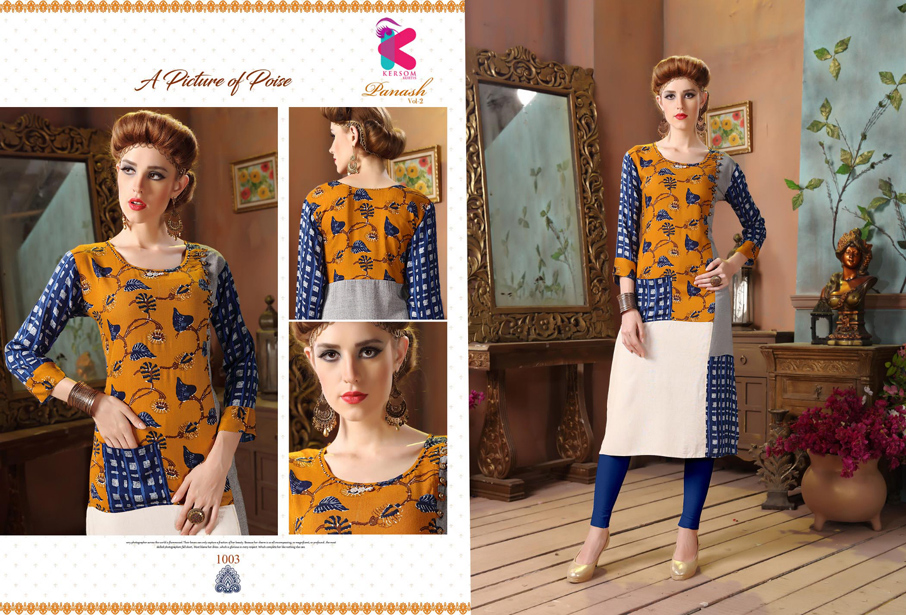 Panash Vol-2 Kersom Printed Straight Kurta Manufacturer Panash Vol-2 Kersom Printed Straight Kurta Manufacturer